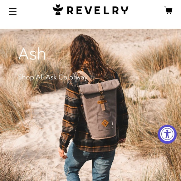 Revelry’s The Drifter smell proof and water resistant rolltop backpack. - Picture 5 of 5